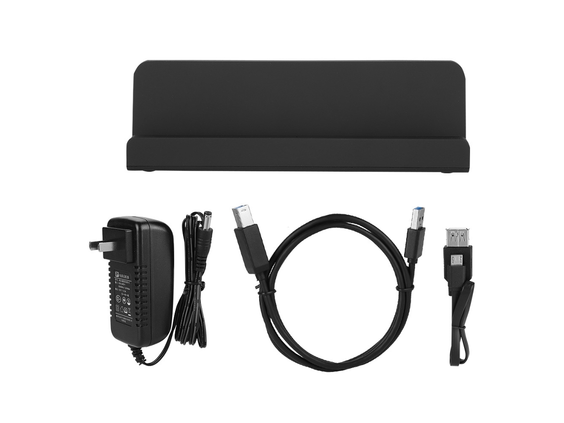Hub Splitter Docking Station Usb3.0 De Alta Velocidade Com 4 Portas E Porta De Carregamento Adaptador De Expansão