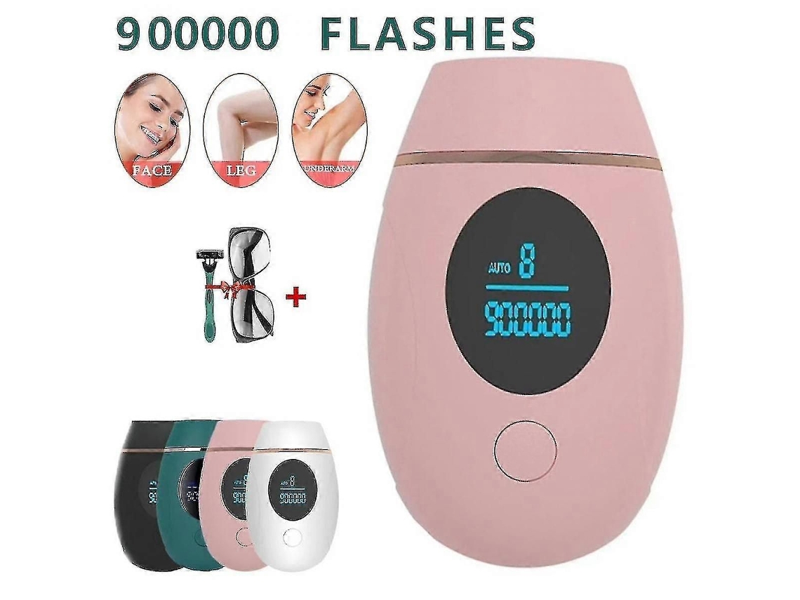 Aparelho De Depilação Home Máquina De Depilação A Laser Rejuvenescimento Da Pele Máquina De Depilação Ipl Ponto De Congelamento Painles (rosa) C1