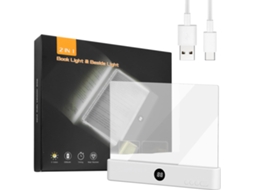 Luminária De Leitura Plana E Recarregável Para Estudantes, Com Led, 3