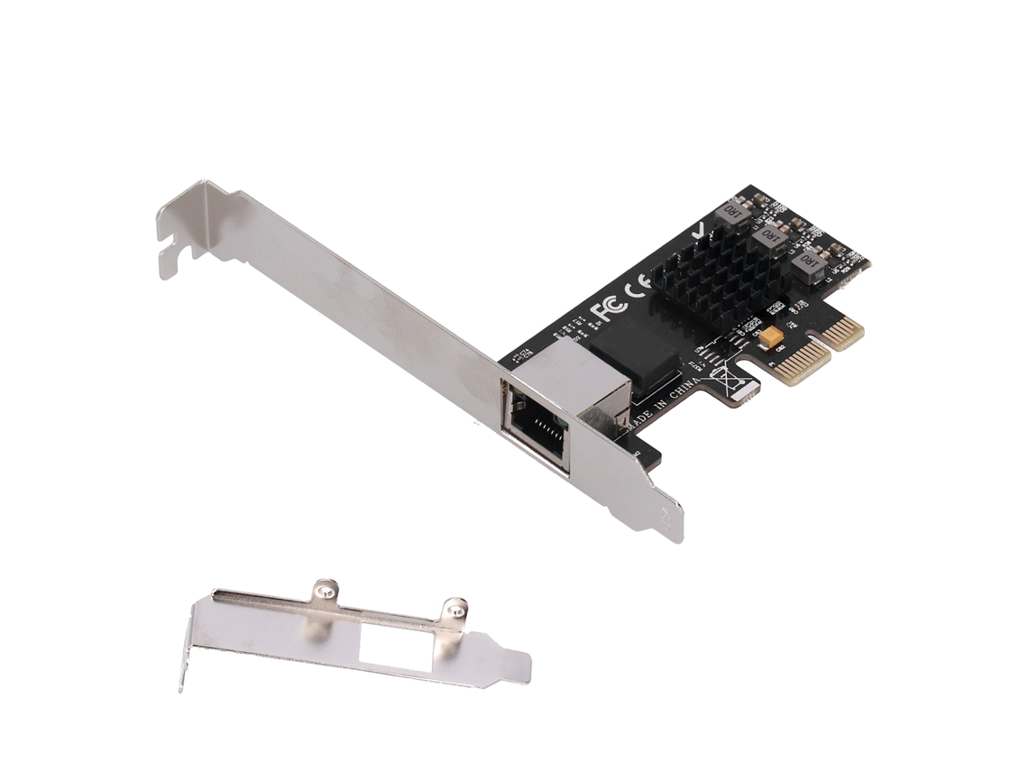 Placa De Rede Gigabit Pcie 2.5g St7235 Adaptador Ethernet De Porta Única Rtl8125