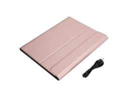 Capa Protetora Para Teclado De Tablet Para Ios/pro/air De 9,7 Polegadas - Acessório Cor Rosa Dourado