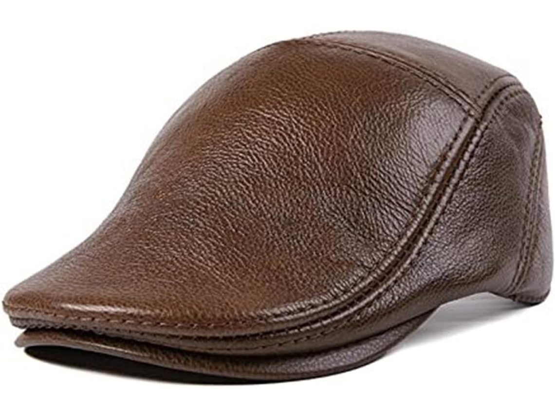 Casquette de Baseball em Cuir SFUSHOS