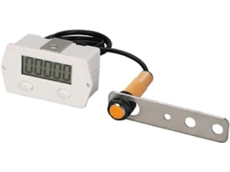 Contador de cliques digital omni-eletrônico com indução magnética, alta sensibilidade para controle industrial, branco XJ-5J