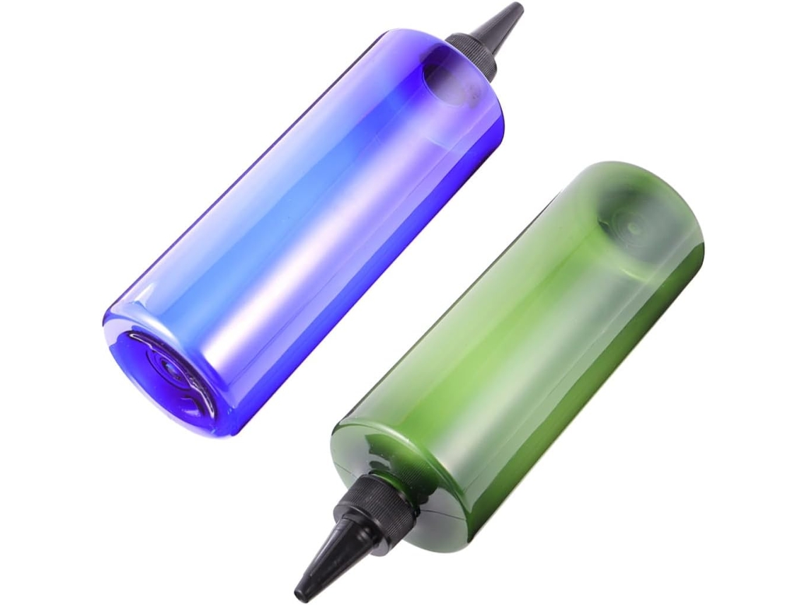 Conjunto De 4 Frascos Aplicadores Recarregáveis Para Coloração Capilar, 500ml
