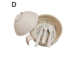 Conjunto 6 Tigelas Para Macarrão De Palha De Trigo