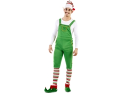 Fato de Homem EUROCARNAVALES Duende Verde Com Chapéu (S )