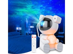 Projetor Astronauta Céu Estrelado Com Nebulosa E Controlo Remoto