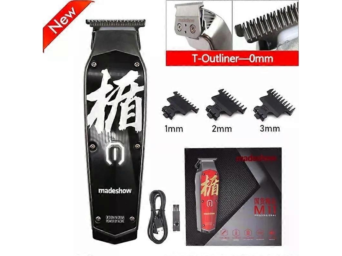 M11 Máquina De Cortar Cabelo Profissional Masculino Barbeador Elétrico Barbearia Aparador De Gravura Especial