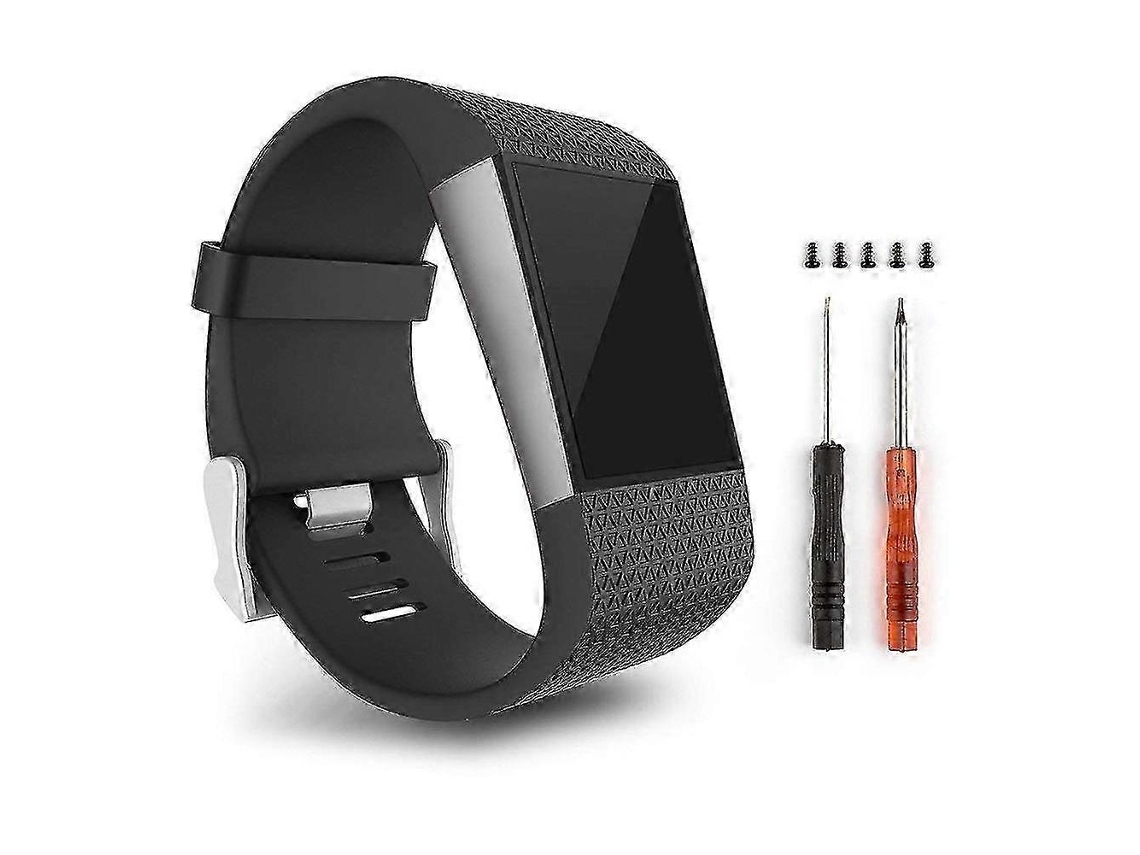 Pulseira De Relógio Ajustável Para Fitbit Surge Pulseira De Substituição De Silicone Olysi Shop