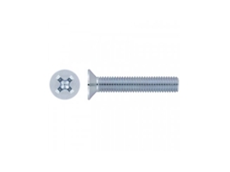 Caixa Com 250 Parafusos De Índice Philips Planos M6x30 Zinc Din 965 Index