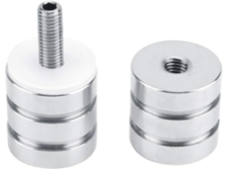 Puxadores De Porta Chuveiro Dupla Face, 30mm, Aço Inoxidável, Puxador De Porta Banheiro, Peças De Reposição Para Portas