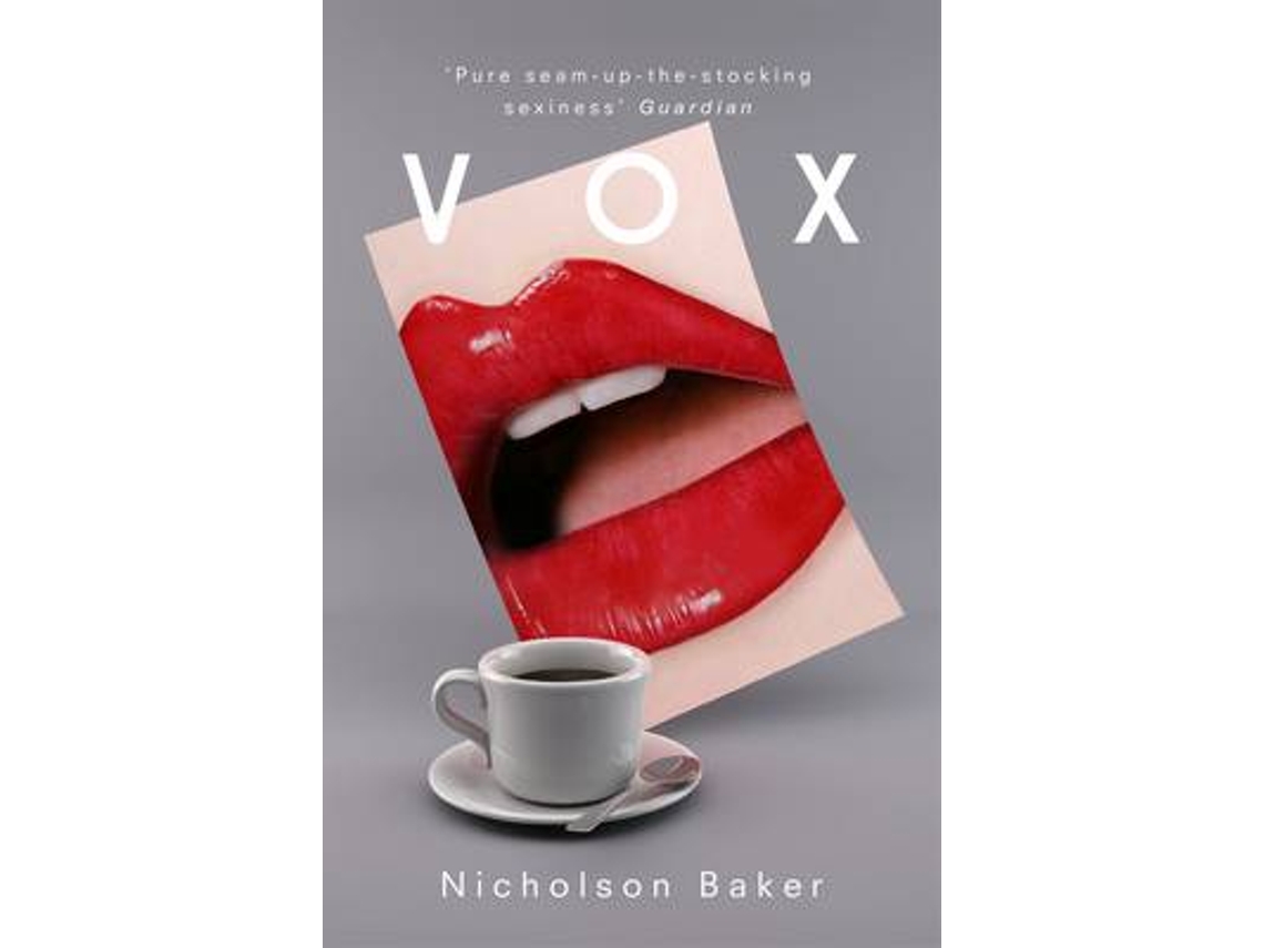 Livro Vox de Nicholson Baker (Inglês)