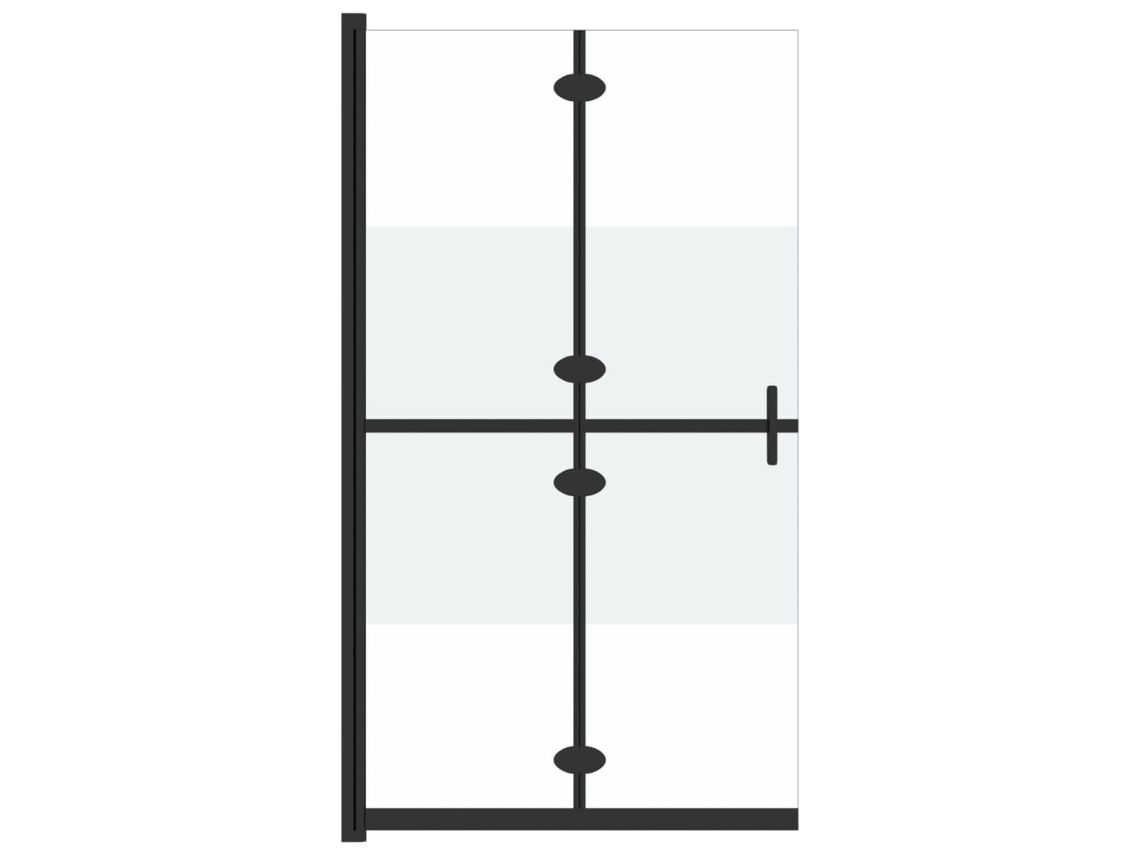 Divisória De Chuveiro Vidaxl Transparente Vidro (120x190cm)