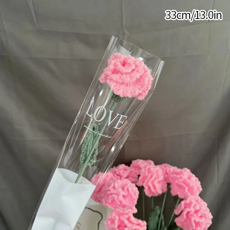 Flores Tricotadas À Mão, Flores de Crochê, Buquês de Flores "faça Você Mesmo". MDUG