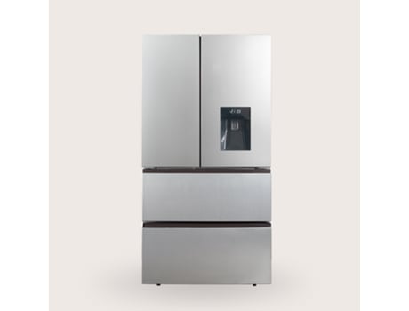 Geladeira Evvo French F80x Aqua, Inverter, Total No Frost, 323l 183l, Dispensador De Água