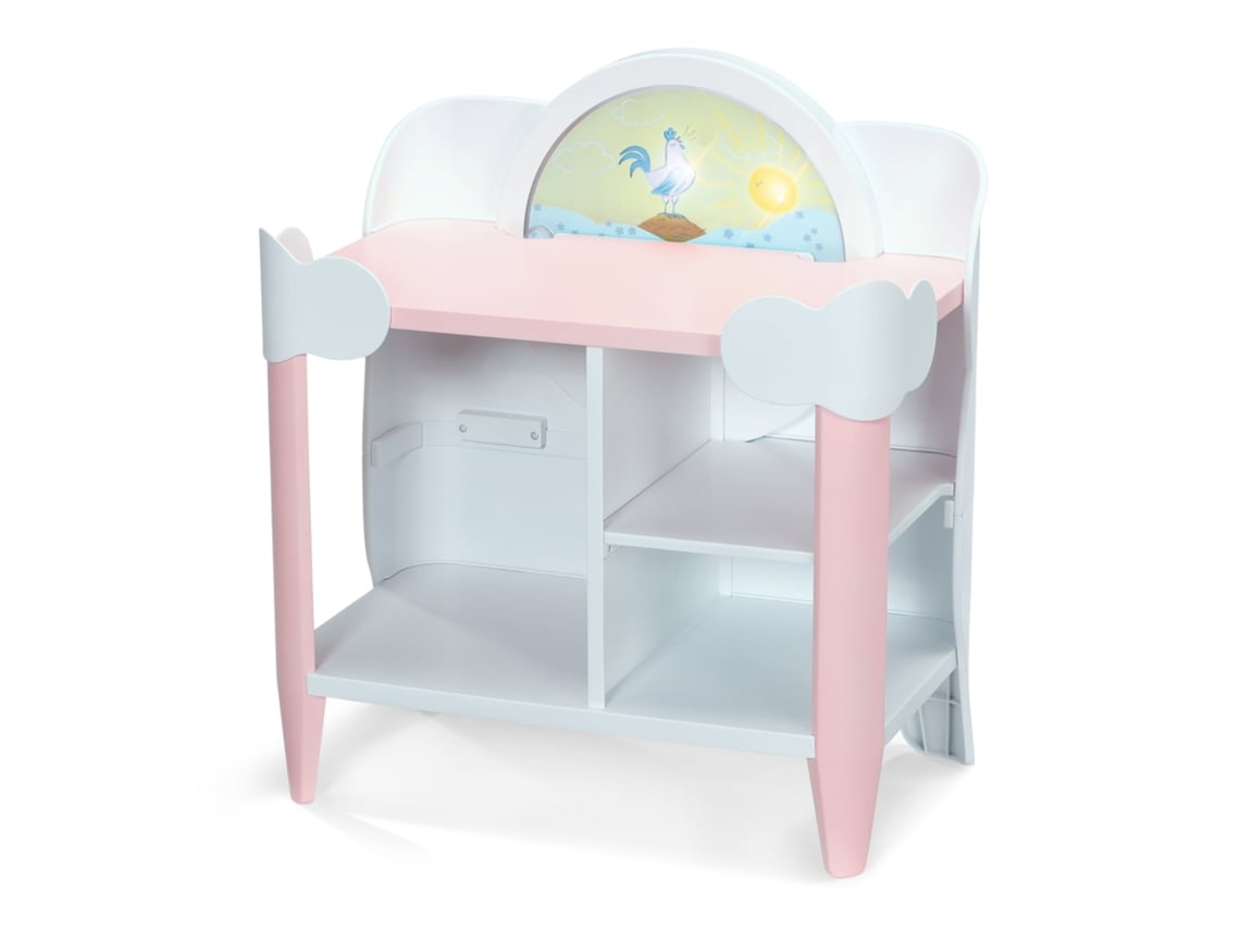 Juguete Trona Cuna Cambiador Y Armario Bebé Cuna Trona Armario