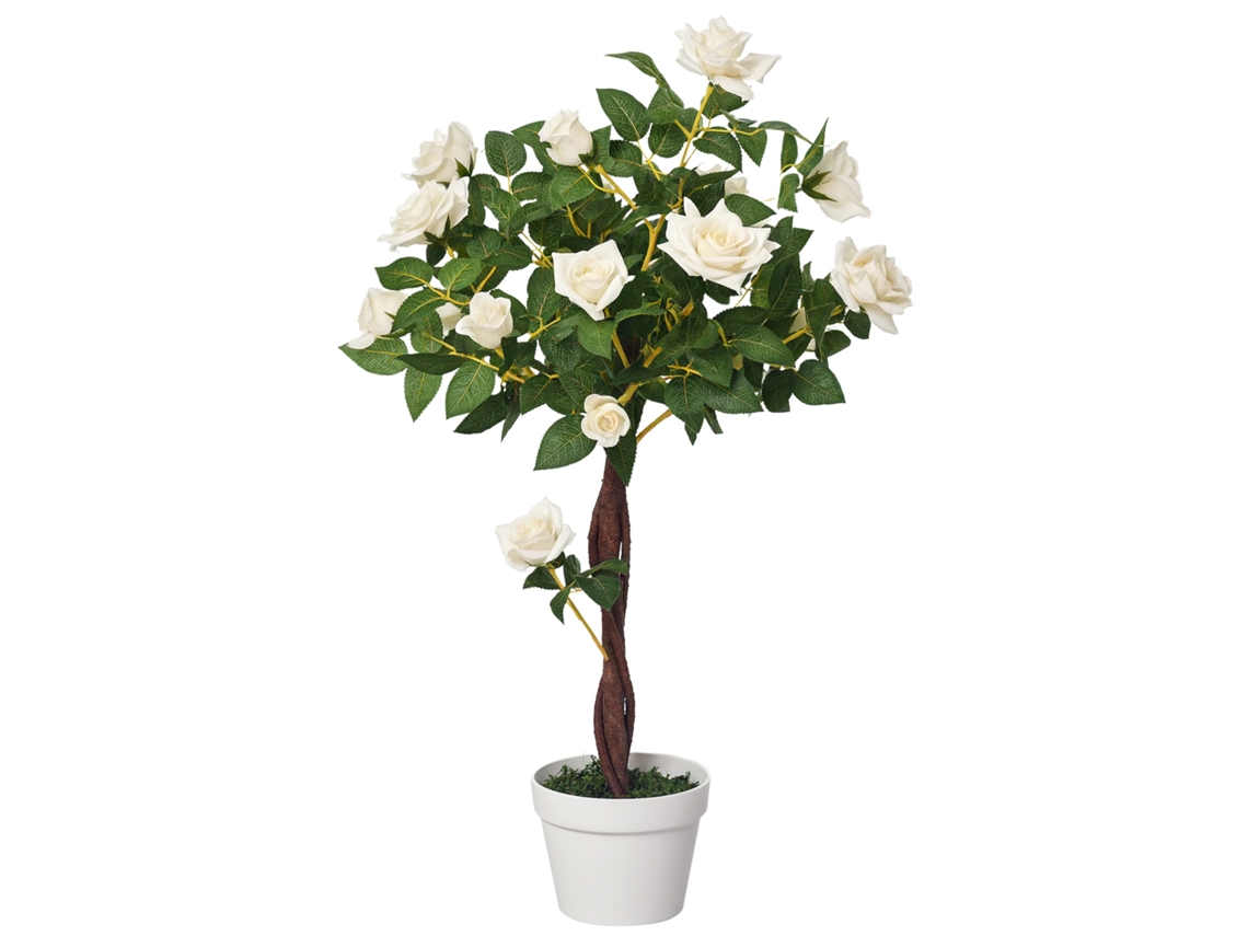 Planta Artificial Em Vaso De Cimento, Árvore Artificial, Artificial