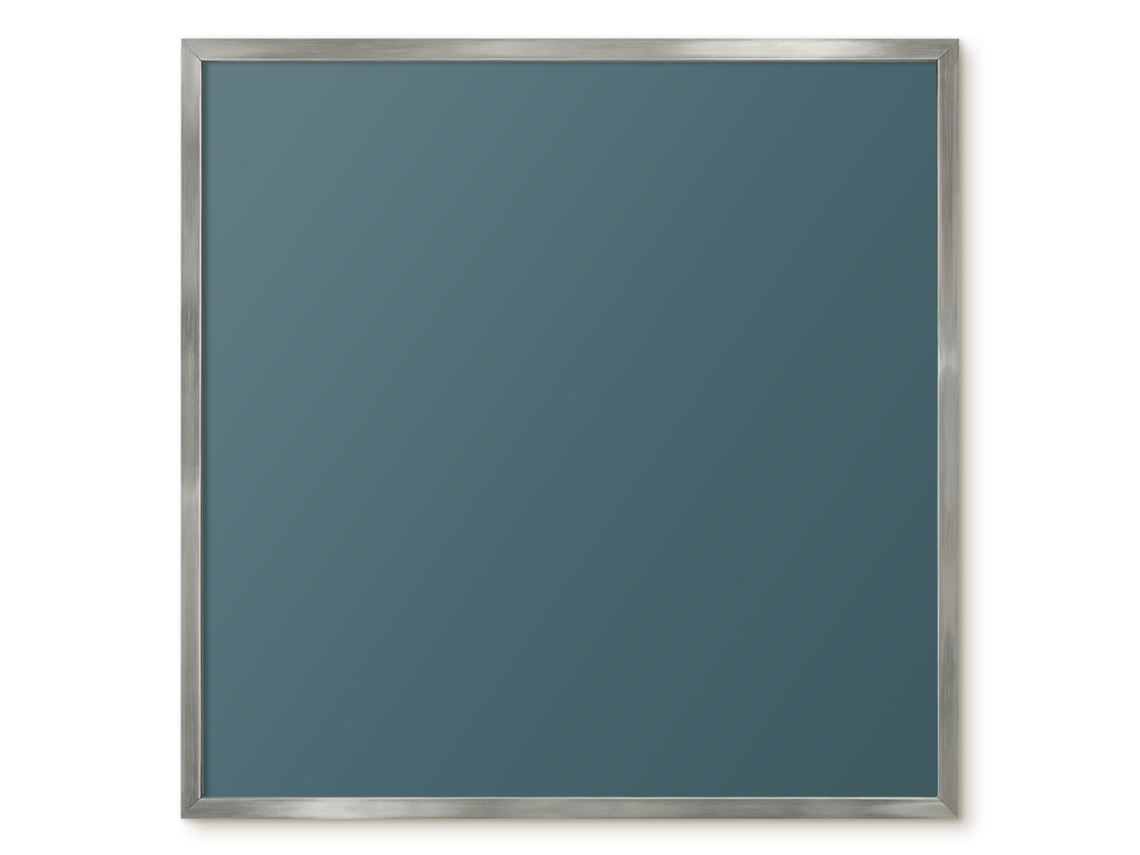Quadro magnético de parede azul marinho vibrante para quarto Espelharte (50x50 cm)