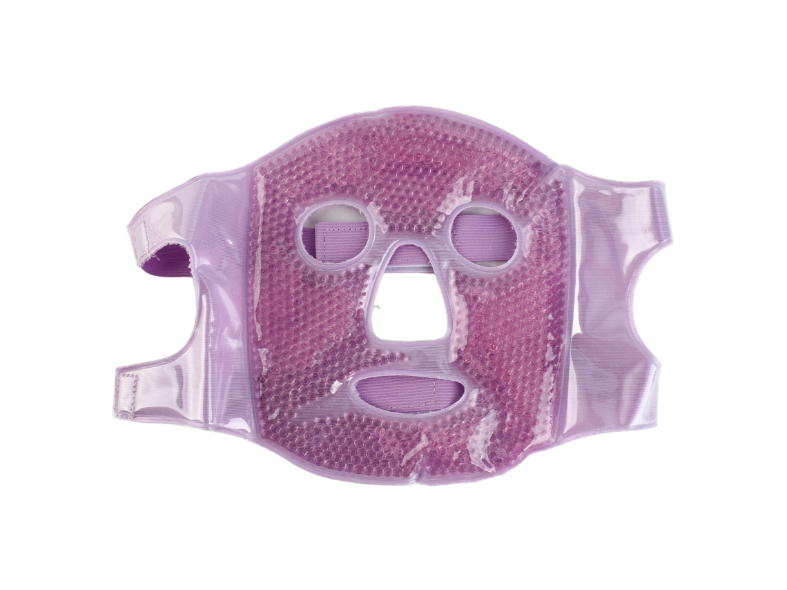 Máscara Facial Reutilizável Com Geleia Gotas Para Compressa Fria Reduz Inchaço