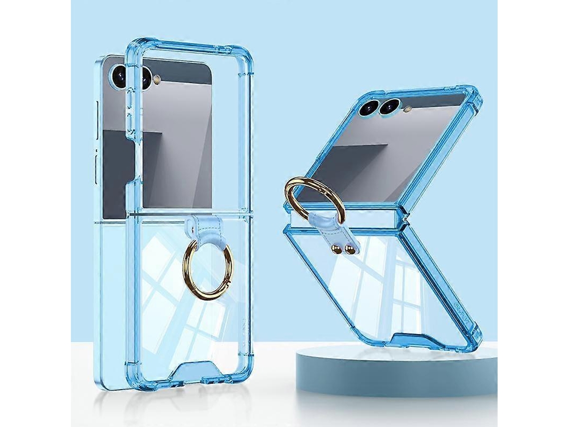 Capa De Celular Gkk Com Airbag E Anel Para Samsung Galaxy Z Flip7 5g