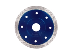 Disco de serra diamantado circular para corte de azulejos cerâmicos com misturador angular azul