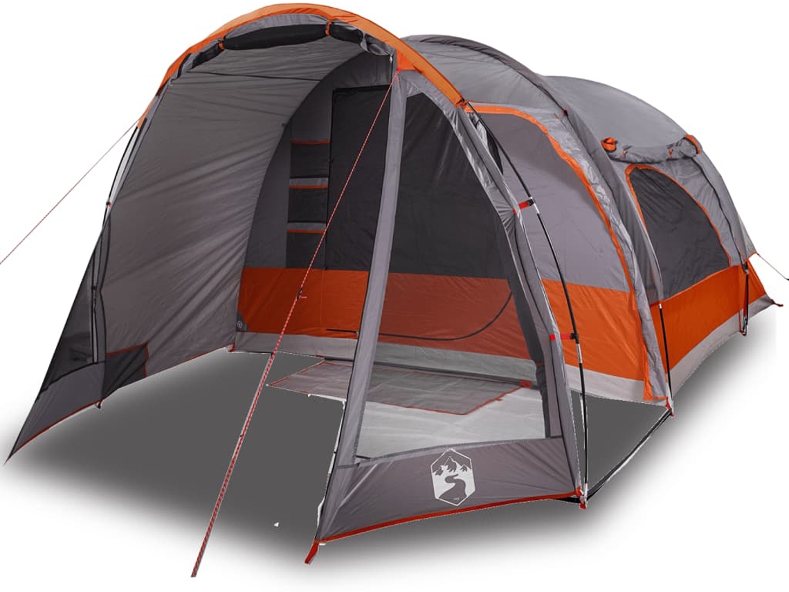 Family Tent, Family Tents Vidaxl Cinzeto Poliéster (6 Pessoas)