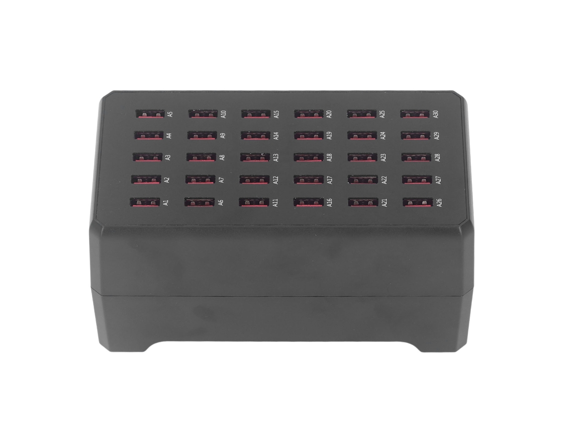 Laxiscreed Hub Usb 30 Portas Com Carregamento Rápido Para Dispositivos
