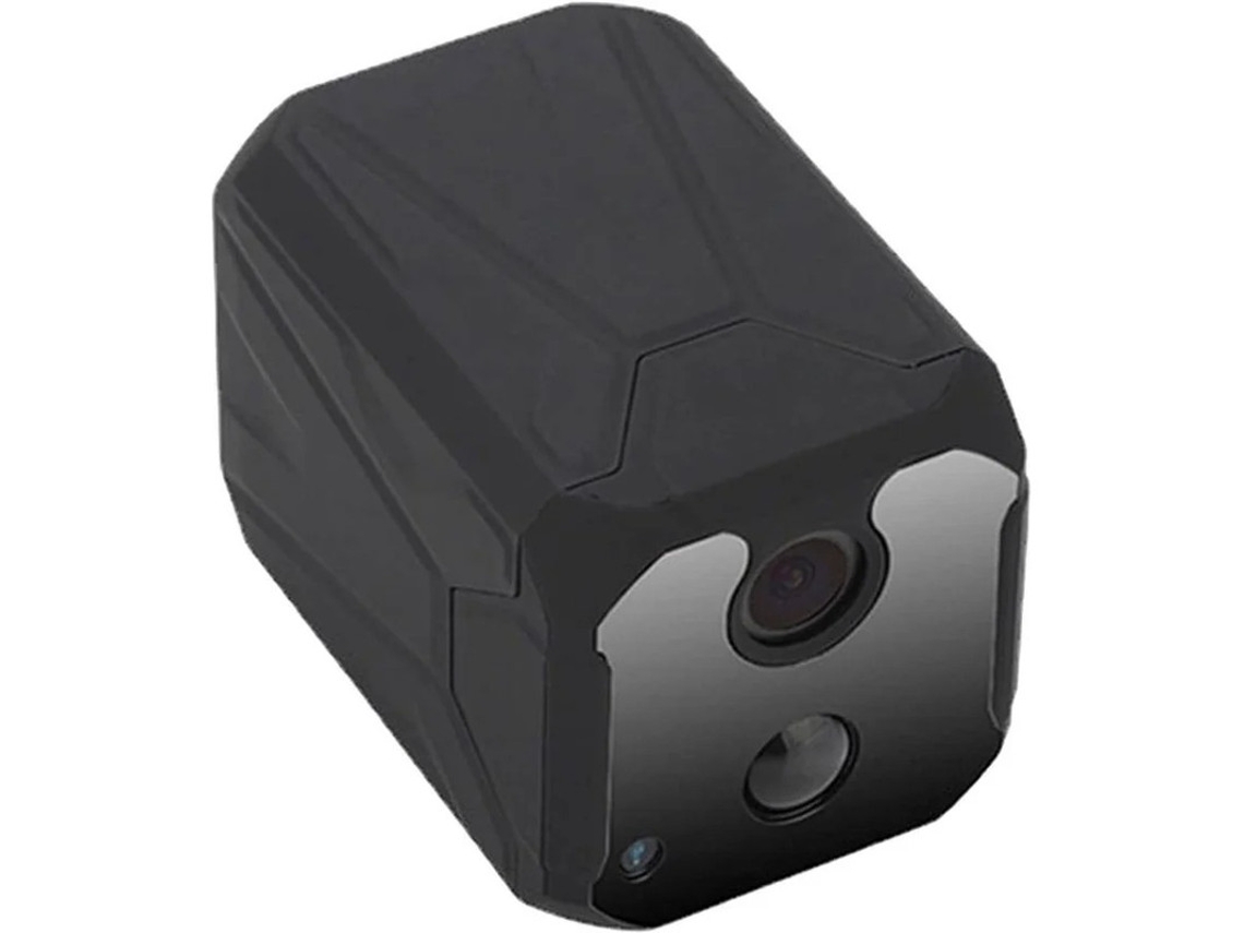 Mini Spy Camera 1080p Hd Wifi Visão Noturna Detecção Movimento Casa/exterior Preta Yizhood