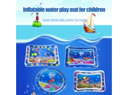 Colchón De Água Inflável Para Bebê Com Peixes, Ideal Para O Verão