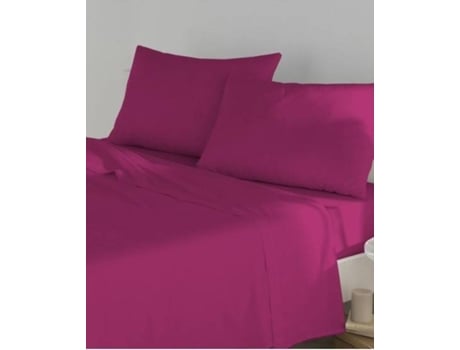 Lençol TOLRA Crown (Rosa - Algodão e Poliéster - 90 cm)