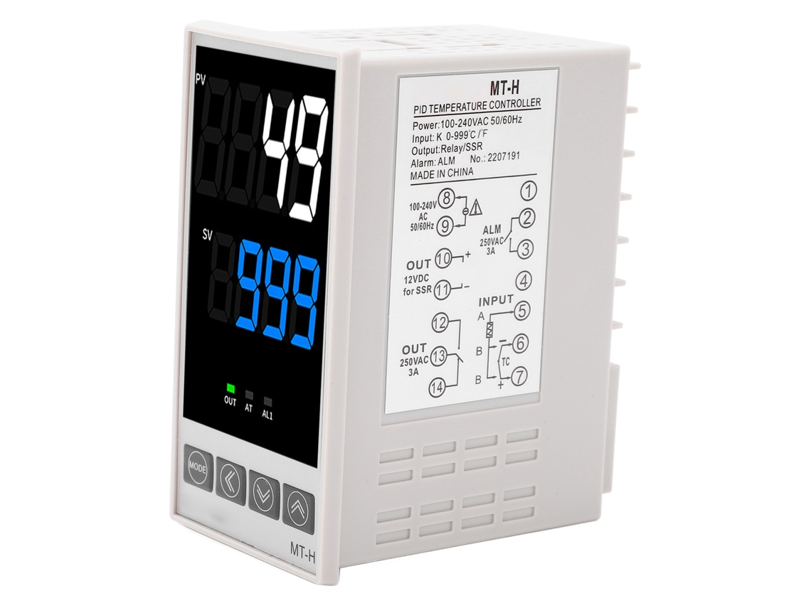 Laxiscreed Pid Controlador De Temperatura Com Kit Digital, Ideal Para Precisão E Facilidade
