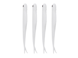 Lure (simulated Bait With Forked Tail Wiggle) Single-tail Maggot Soft Bait Ar58 Long-tail Fish 123mm 6.5g Two-color 4-piece Pack