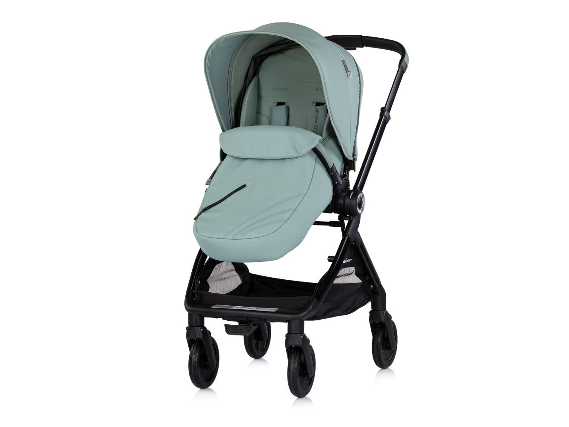 Carrinho de Passeio Elite Next Gen com Pega Reversível Até 22 Kg de Peso CHIPOLINO Matcha