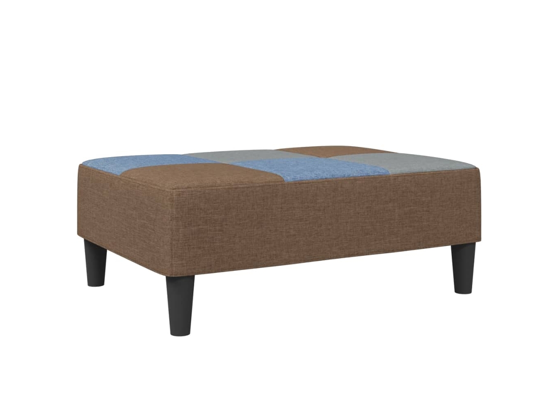 Footstool, Footstools Vidaxl Multicolor Tecido