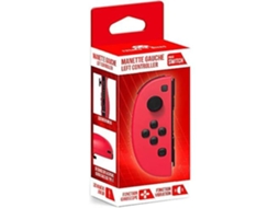 Controlador Joy Con Esquerdo Vermelho Brilhante Nintendo Switch Acessórios Goodies Ps4 Xbox One Freaks And Geeks