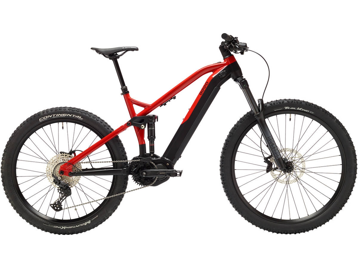 E-bike Beeq M850 FS Pure Red L