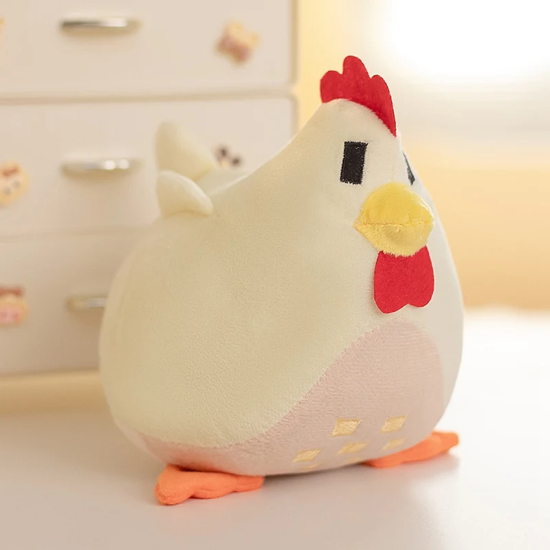 (amarelo, 20cm) Almofada De Pelúcia Pintinho De Stardew Valley, Design Macio De Desenho Animado