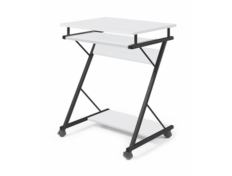 Mesa de mesa preta/branca