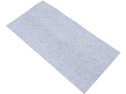 Tapete de Feltro Cinza Stobaza 5mm 60x120cm para Caligrafia Chinesa, Acessório Prático Escrita Estudantes e Es