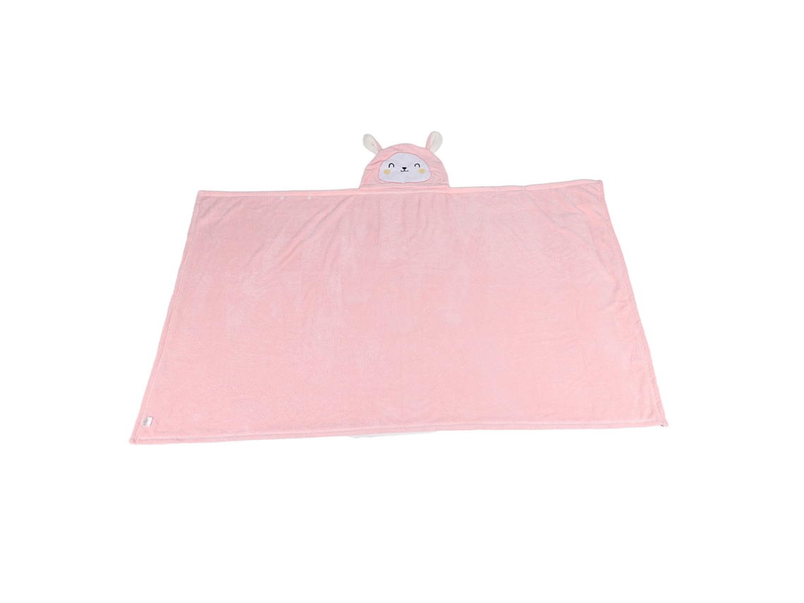 Toalha Capuz Coral Fleece Coelhinho LAXISCREED