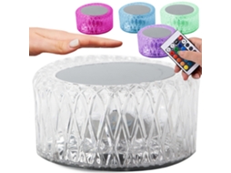 Luminária De Mesa Led, Rgb, Recarregável, Comando Remoto, Toque, Usb, Para Cabeceira, Escritório, Sala Ou Ambiente Decorativo
