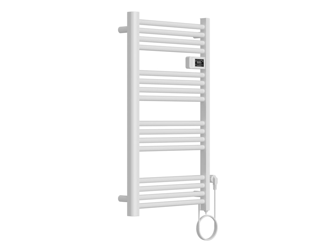 Toalheiro Elétrico Radiador de Parede Follo 500W 16 Tubos de Alumínio 96X54Cm Branco PRO.TEC