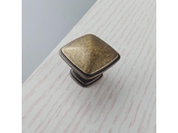 Puxador De Porta, 30 Mm, Modelo Youth Vintage, Em Bronze Amarelo, Para Móveis E Armários.