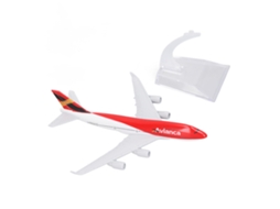 Mali modelo de Avião de Liga Simulado Diecast com Base para Decoração e Brinquedo Adulto e Criança