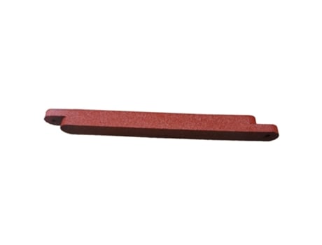 Borracha - Peça final - 110 x 10 x 10 cm - Vermelho