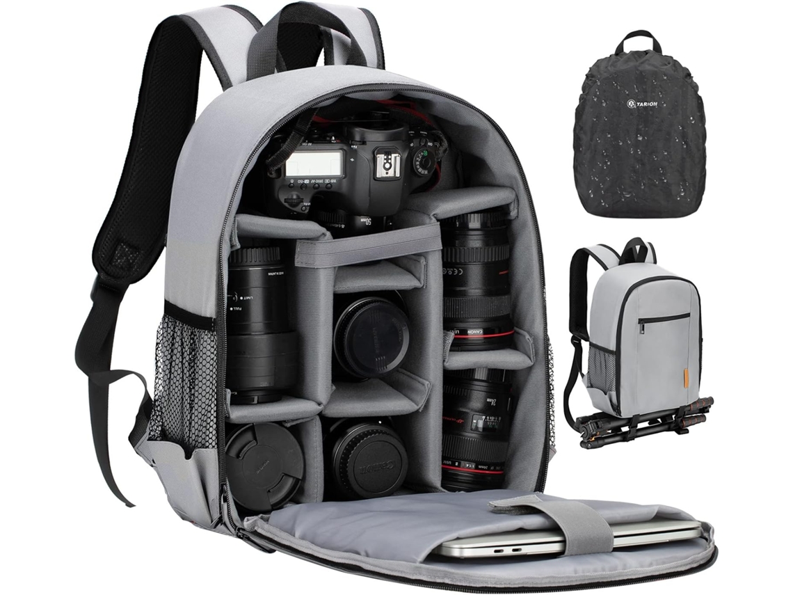 Mochila Impermeável Para Câmera Com Compartimento Para Laptop E R Brilvibera