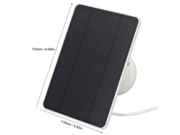 Painel Solar Carregador De Bateria 4w Micro Usb Para Aparatos Eléctricos