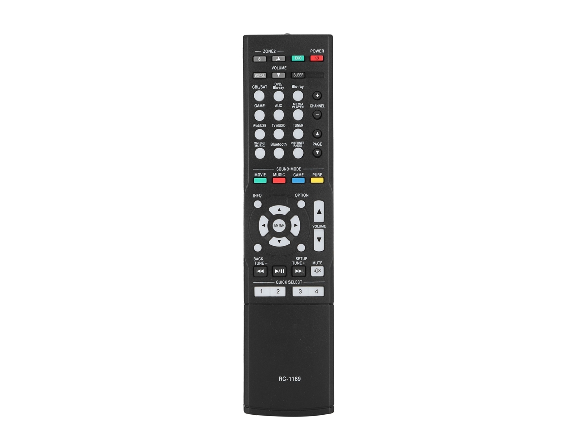Controle remoto Mali portátil RC1189 para AVRs S710W, S720W, X1200W, S700W