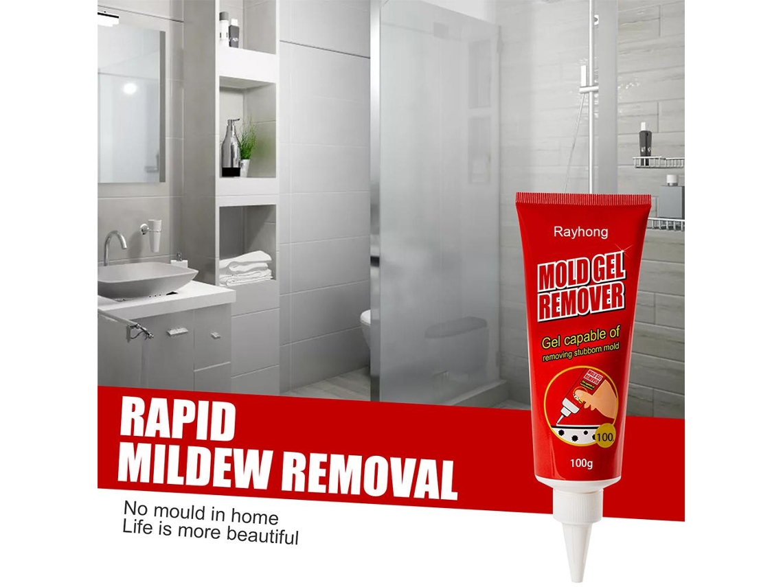 Laxiscreed Removedor De Água Para Parede, Mofo E Silicone, Limpeza Eficaz