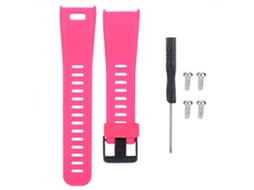 Pulseira De Silicone Para Garmin Vivosmart Hr Vermelho Rosa